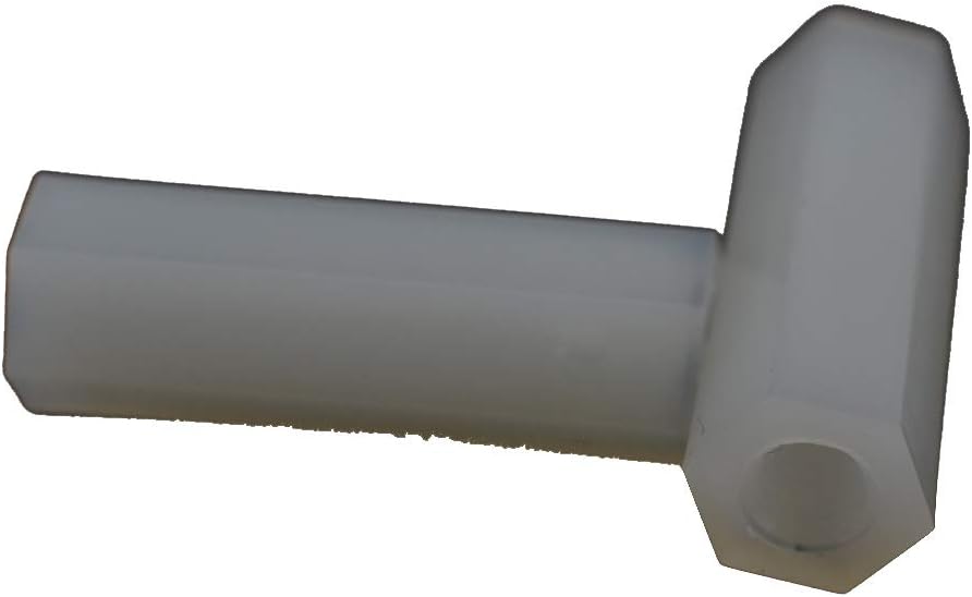 100pcs M2.5 15mm Nylon Hex Standoff Internal Thread Dual-Ended Spacer (M2.5X15)