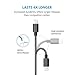 Anker 6ft Nylon Braided USB Cable with Lightning Connector [Apple MFi Certified] for iPhone X / 8/8 Plus / 7/7 Plus / 6/6 Plus / 5s, iPad Pro Air 2 and More (Space Gray)