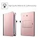 Fintie Samsung Galaxy Tab E 9.6 Keyboard Case - Slim Fit PU Leather Stand Cover with Premium Quality [All-ABS Hard Material] Removable Wireless [Long Life Battery] Bluetooth Keyboard, Rose Gold