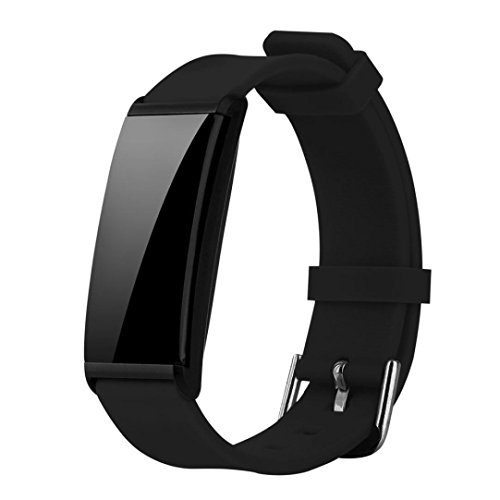 Ikevan SOROPIN New X9 Smart Bracelet Heart Rate Blood Pressure Oxygen Wristband Fitness Smartband For Sport (Black)