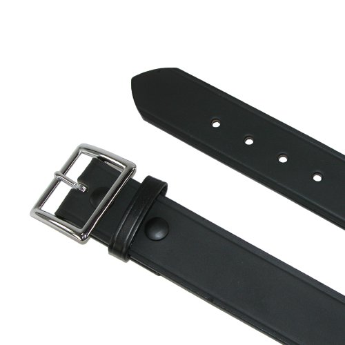Boston Leather Men's Leather 1 3/4 Inch Garrison Belt, 42, Black