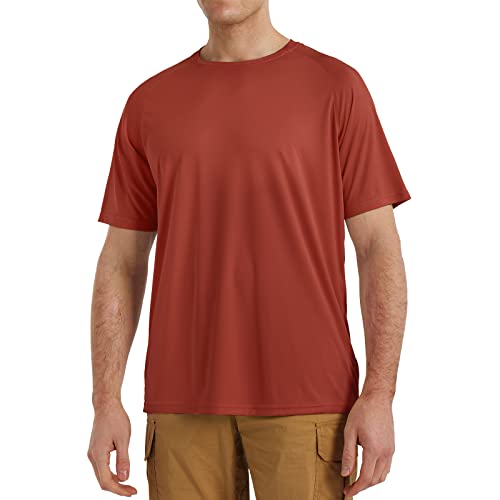 SG Edge Men’s UPF 50+ Rash Guard Swim Shirt Short Sleeve Moisture Wicking Quick…
