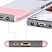 ULAK Galaxy S8 Case, Samsung S8 Case, Dual Layer Stylish Designed Hybrid TPU Protective Cover for Samsung Galaxy S8 (Minimal Rose Gold Stripes+Grey), Will not Fit S8 Plus