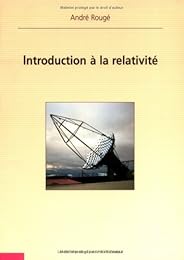 Introduction à la relativité