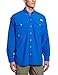 Columbia Men’s PFG Bahama™ II Long Sleeve Shirt, Vivid Blue, Small