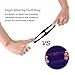 Utimi Cock Love Rings Basic Penis Ring Super Stretchy with Dual Holes, Black