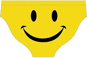 Delfina Male Water Polo Fun Suit, Smiley
