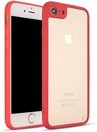 Limitless Ultra Hybrid iPhone 8 Case with Air Cushion Technology and Hybrid Drop Protection for Apple iPhone 8 - by Limitless (Red)