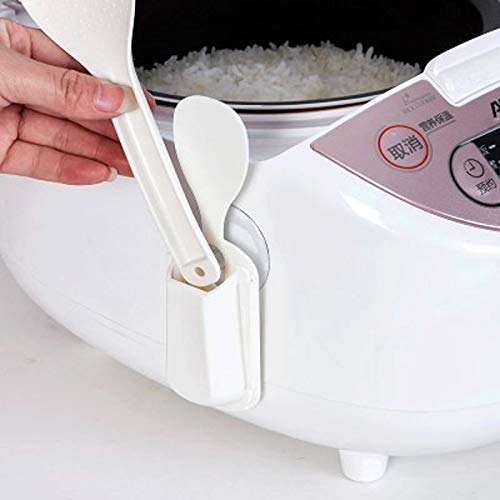 JISETY Portable Rice Cooker Spoon Holder Kitchen Organizer Tools Stand