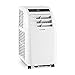 KLARSTEIN Metrobreeze Portable Air Conditioner with Timer, 10,000 BTU, Adjustable temperature between 65 and 85 ° F, 3 Modes of Operation: Cooling, Drying and Fan, Rollers, Dark White