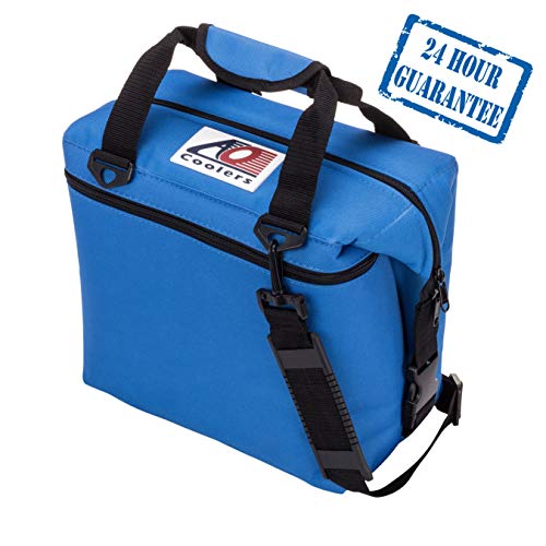 AO Coolers AO48RB Canvas Soft Cooler with High-Density Insulation, Royal Blue, 48 Pack