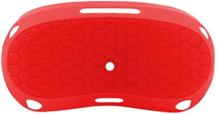 Gathukila VR Headset Cover Red Silicone Protective Case for 4 VR Glasses