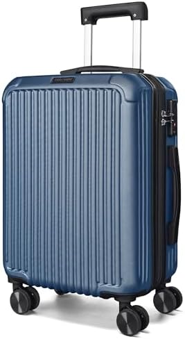 キルギス　カルパック　青 Amazon.com | Karl home Carry On Luggage 22x14x9 Airline Approved