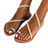 Women's Bohemian Flat Sandals Summer Casual Lace