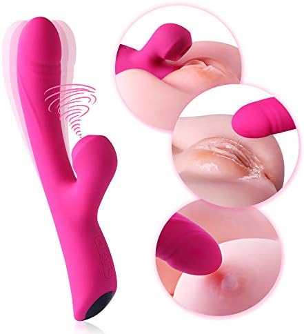 Clǐt-or-al Su%cking Vǐb-Rat-or, G% Spot Vǐbr-ATO-rs USB Cable Rechargeable 10 Frequencies and 3 Speeds Vi-bration Handheld Women Happy Toy