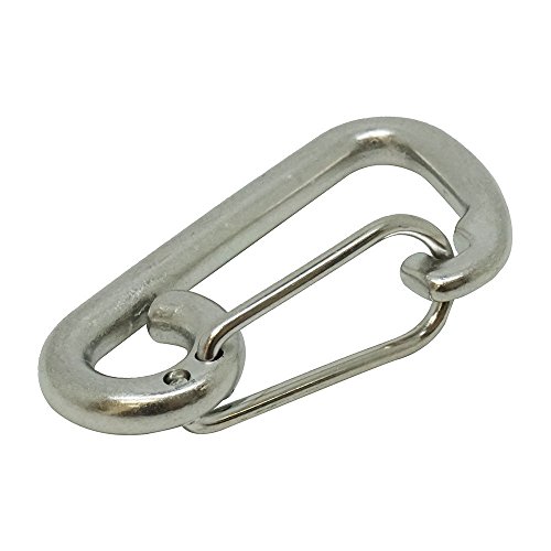 Scuba Choice Boat Marine Clip Stainless Steel Safety Spring Hook Carabiner