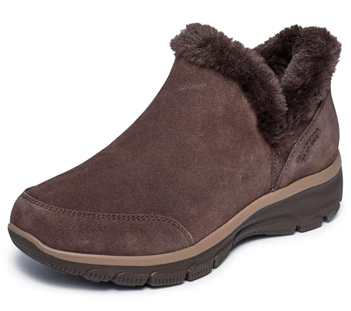 Skechers Women's EASY GOING - FALL FEELING Hands Free Slip-Ins, faux fur collar…