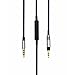 Audio cable with in-Line Mic remote volume Compatible with Audio Technica ATH-M50x, ATH-M40x, ATH-M70x Headphones and compatible with Samsung Galaxy Huawei Android