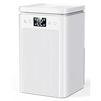 Dehumidifiers for Home, Dehumidifier for Bathroom with 2.2L Water Tank Auto-Off Sleep Mode Smart Defrost, Touch Control Small Dehumidifier for Bedroom Quiet Dehumidifiers for Drying Clothes