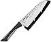 Kai Luna 7 Inch Santoku Knife with Sheath and Soft-Grip Handle