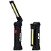 AlltroLite Rechargeable Flip LED Work Light | COB LED Flashlight with 360° Rotation, 5 Modes, Magnetic Base & 3000mAh Battery | Inspection Light Ideal for Car Repair, Workshop, Garage, Camping