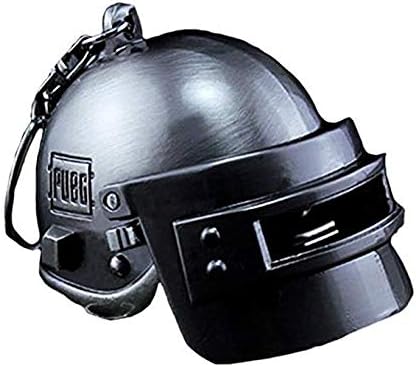 FULAISI PUBG Helmet Keychain Game Cosplay Clothing Accessories Keyring Charm Alloy Key Chain Pendant Merchandise