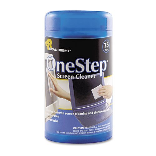 REARR1409 - Read Right OneStep CRT Screen Cleaning Wipe