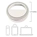 ETvalley Clip on Selfie Ring Light with 36 LED for Perfect Selfies, fits All Smartphones, Tablets and PCs, White