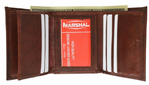 Leather Tri-fold Mens Wallet BD #1307CF