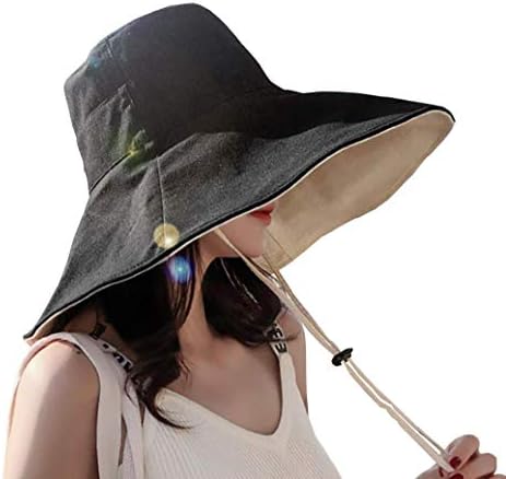 Reversible Floral Sun Hats UV Protection UPF Packable Wide  display picture 2