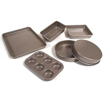 Amazon.com: Cuisinart AMB-6CH 6-Piece Classic Bakeware Set, Champagne: Kitchen & Dining Amazon.com: Cuisinart AMB-6CH 6-Piece Classic Bakeware Set, Champagne: Kitchen & Dining