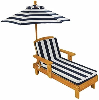Amazon Com Outdoor Chaise With Umbrella Toys Games