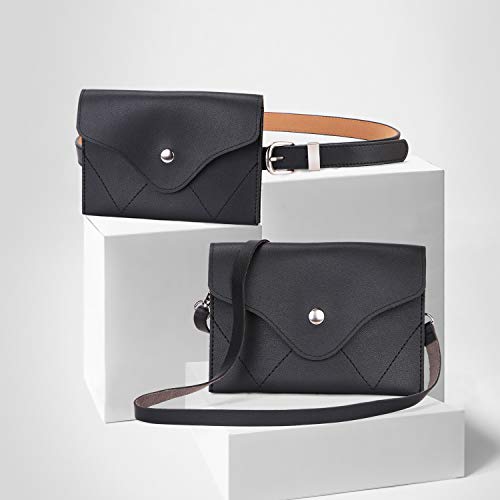 3 JASGOOD+Womens+Leather+Removable+Fashion