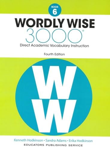 Wordly Wise 3000: Teacher's Resource Book, Book 6: Kenneth
