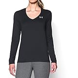 Under Armour Women's Tech Long Sleeve, Black (001), Large