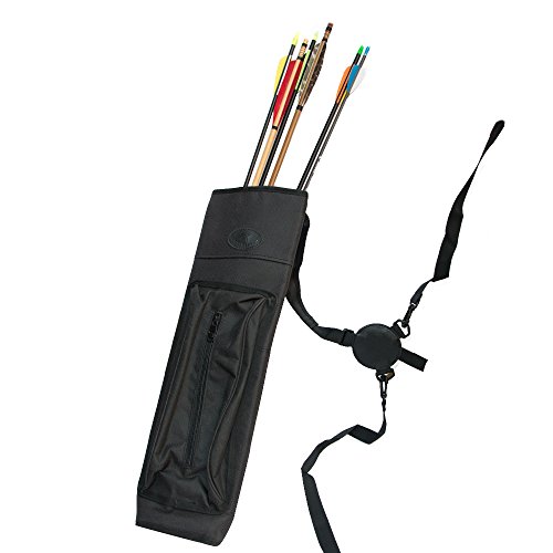 image for Huntingdoor Archery Quiver Back Canvas Quiver for Arrows Archery Acces