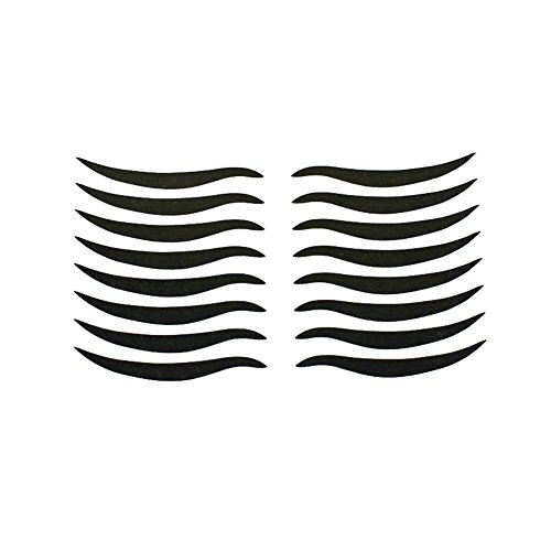 Lautechco 160Pcs/10Packs Eyelid Tools Sexy Cat Style Eyes Sticker Black Eyeliner Tape Beauty Eyeliner Sticker Makeup Tool for Cosmetics - Thumbnail 5