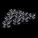 Suction Cup, Double Sided Suction Cups Suction Cups Without Hooks Sucker Pads for Glass Plastic - Pack of 10 (30mm)