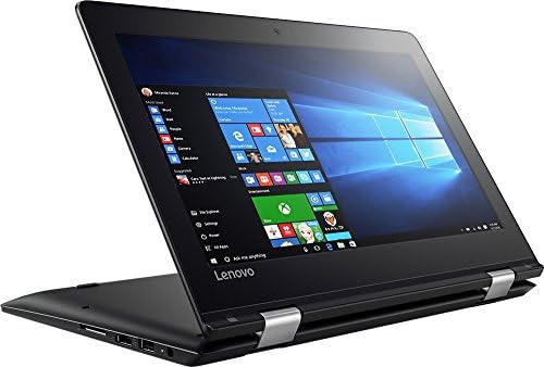 Lenovo Flex 11.6" HD 2-in-1 Touch-Screen Premium Flagship Laptop, Intel Celeron Core up to 2.4GHz, 2GB RAM, 64GB SSD, Wireless-AC, Bluetooth, Webcam, USB 3.0, HDMI, Windows 10