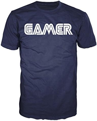 Gamer T-shirt (M, Navy Blue)