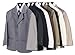 5 Piece Dark Gray Suit with Shirt, Vest, and Tie - Size 7