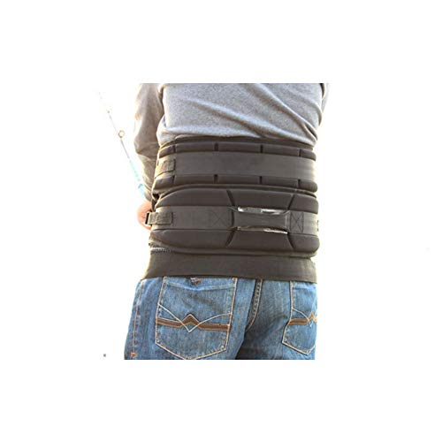 Fedye Canne à Peche Ceinture De Taille Soutien Rembourré Ceinture Réglable Harnais Pour La Pêche En Haute Mer
