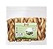 GigaBite 6 Inch All Natural Odor-Free Braided Bully Sticks by Best Pet Supplies - Pack of 25