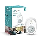 Kasa Smart Wi-Fi Plug by TP-Link - Control your Devices from Anywhere, No Hub Required, Works with Alexa and Google Assistant (HS100)