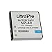 UltraPro NP-40 Rechargeable 1300mAh High-Capacity Replacement Battery with Rapid Travel Charger for Select Casio Digital Cameras Including EX-Z850 EX-Z1000 EX-Z1050 EX-Z1080 EX-Z1200