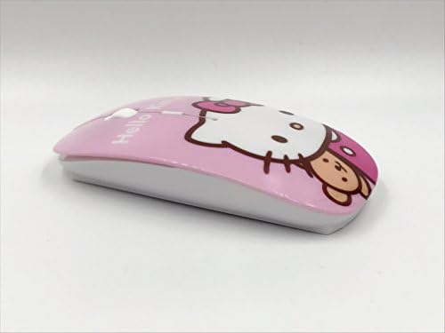 Cut3 Hello Kitty Wireless Optical Ultra Slim Silent Computer/Laptop/Gaming Nano Mouse (Bear)