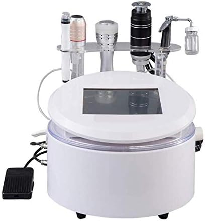Hmlopx Multi-Function 5-In-1 Facial Sprayer Oxygen Machine Care Small Bubble Skin Cleaner Facial Moisturing for Family Beauty Salons
