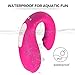 Waterproof G Spot Vibrator with Quiet Dual Motor 9 Vibration Modes,PALOQUETH Clitoris Anal Vibrator Toy with Magnetic USB Rechargeable Design for Couple Play,Wireless Remote