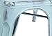 Flash Furniture Blake Commercial Grade 4 Pack Distressed Green-Blue Metal Indoor-Outdoor Stackable Chair