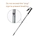 MOON LENCE Adjustable Trekking Poles Lightweight Telescopic Walking Sticks Ultralight Collapsible Climbing Hiking Poles for Mountaining Backpacking 2-pc/Pack